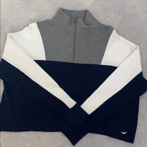 hollister quarter zip.